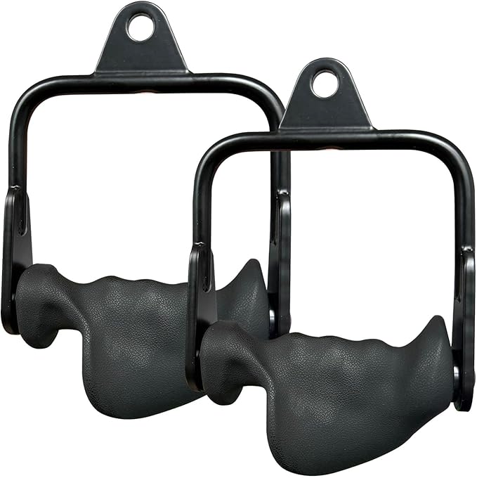 Ergonomic Tricep Rope Pulldown Attachments, Upgraded 27 32 40 & 47 Inch Extra Long Triceps Rope