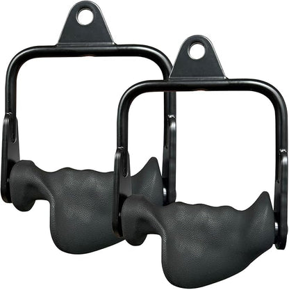 Ergonomic Tricep Rope Pulldown Attachments, Upgraded 27 32 40 & 47 Inch Extra Long Triceps Rope