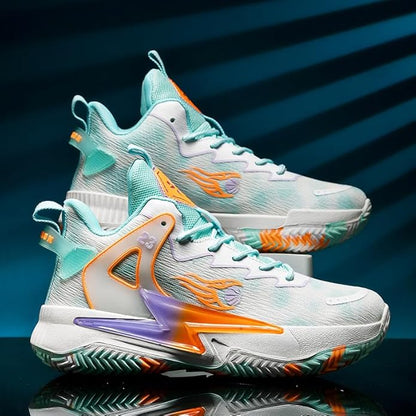 Basketball Shoes for Womens and Mens, Breathable Non Slip Outdoor Casual Unisex-Adult Fashion