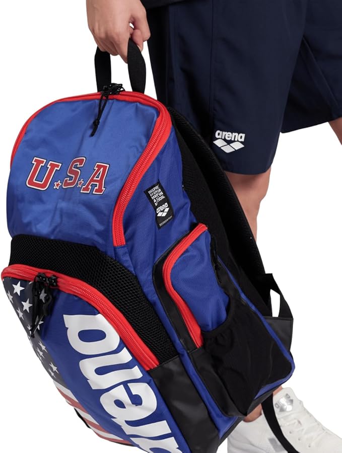 Arena Spiky III Backpack 35 Unisex Travel Gym Rucksack for Men and Women, Training Gear Equipment