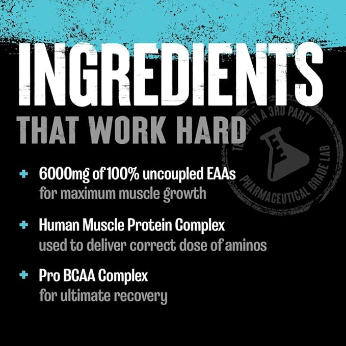 Animal Nitro EAA - Post-Workout Recovery and Repair, Supports Lean Muscle Growth, Complete Spectrum