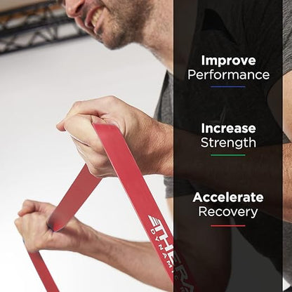 THERABAND High Resistance Band, Elastic Super Bands for Improving Flexibility, Injury Rehab, & Full