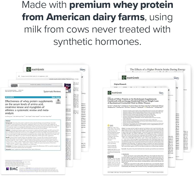 LEGION Whey Protein Powder - Naturally Flavored Whey Protein Concentrate with BCAAs - Supports