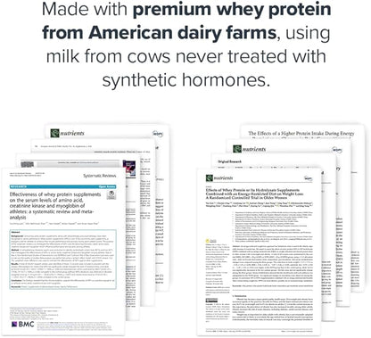 LEGION Whey Protein Powder - Naturally Flavored Whey Protein Concentrate with BCAAs - Supports