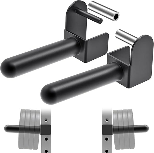 Kipika Weight Plate Holder for 2x2 and 3x3 Power Rack - Attachment for Storage - Fits Standard