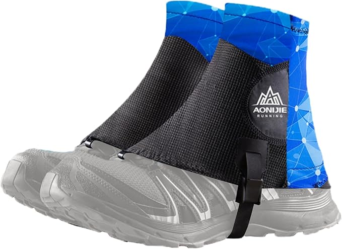 Azarxis Trail Gaiters Low Ankle Gators Shoes Boots Cover Breathable & Sand Protection for Men Women