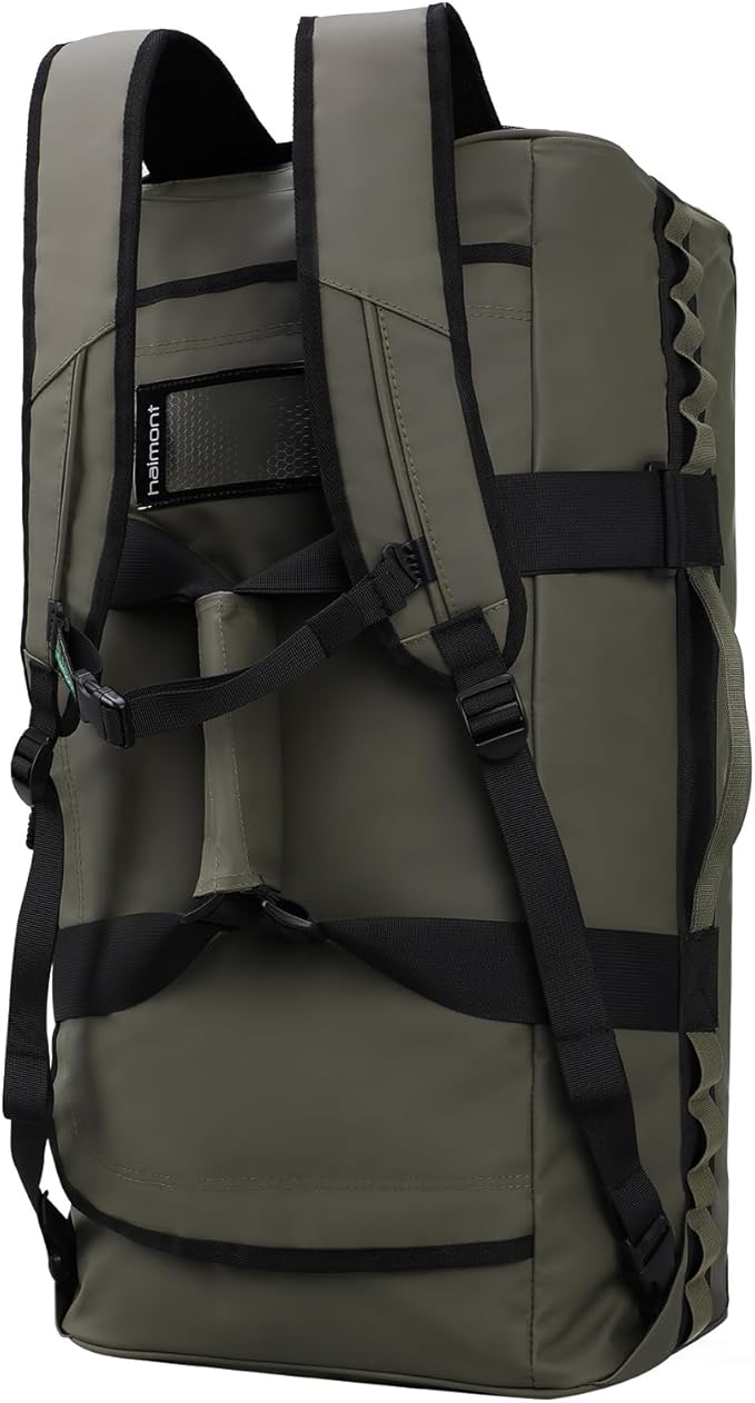 Haimont Large Duffle Bag for Men Women, Convertible Duffel Backpack, Heavy Duty Back Pack for