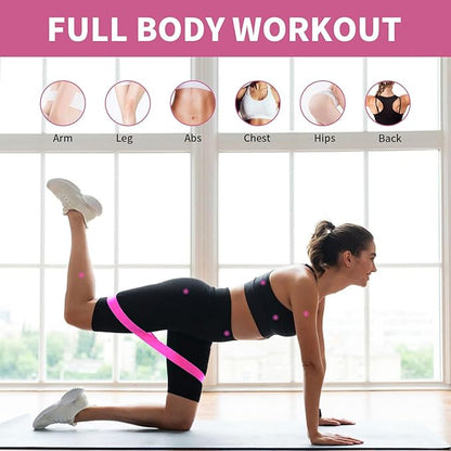 100 PCS Bulk Resistance Bands, Loop Exercise Bands Set for Gym Members Sports Class Students Gift