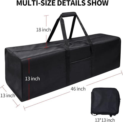 Urbanstand 46 Inch Travel Duffle Bag Extra Large Sport Equipment Duffel Bags with 2-way Lockable