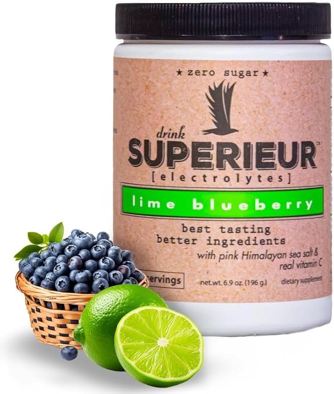 Superieur Electrolytes?“Plant Based Electrolyte Supplement w/Sea Minerals for Hydration &