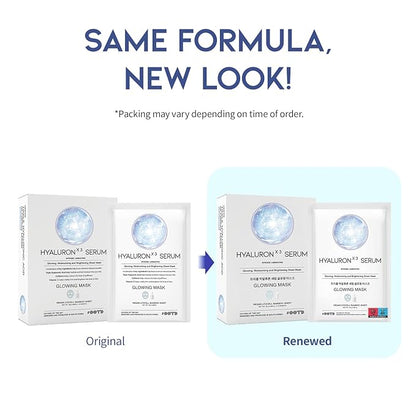 #OOTD Triple Hyaluron Hydrating Mask for Dry and Sensitive Skin, Anti Aging, Tightening and