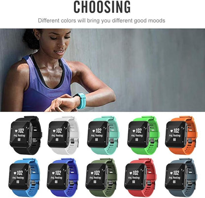 Compatible with Garmin Forerunner 35 Band,Solf Silicone Replacement Bands for Garmin Forerunner 35