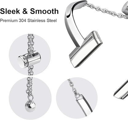 Silm Band Compatible with Fitbit Versa 4/Fitbit Sense 2 Band Cute Women, Bling Jewelry Metal Strap