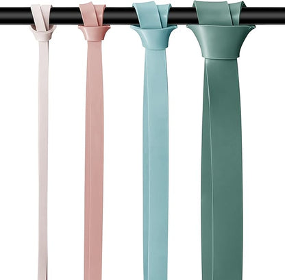 Retrospec Lift Resistance Pull Up Assistance Band Set for Working Out, Home Fitness, Toning