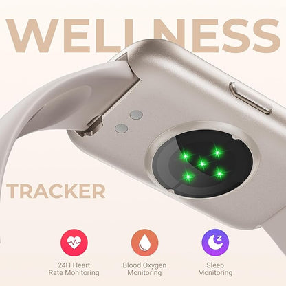 Health Fitness Tracker Smart Watch with 24/7 Heart Rate, Blood Oxygen, Sleep Tracker, Pedometer, 3
