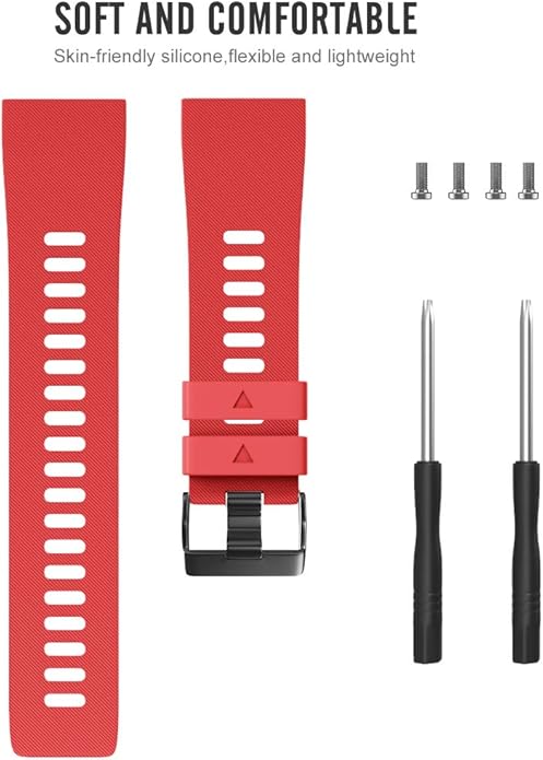 Compatible with Garmin Forerunner 35 Band,Solf Silicone Replacement Bands for Garmin Forerunner 35
