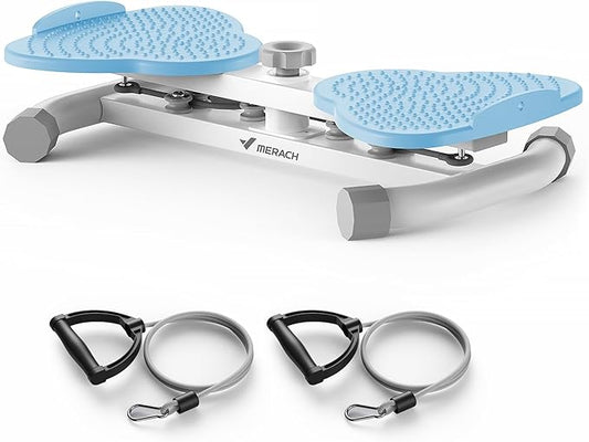 MERACH Waist Twister Machine, Ab Twist Board with 300 lbs Weight Capacity, Abs Workout for Slim