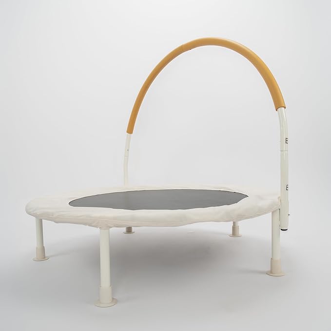 Jumpking 36 inch Indoor and Outdoor Toddler Trampoline with Bungie Cords, Powder Coated Rust