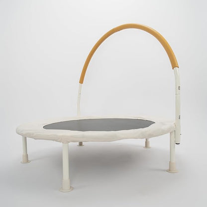 Jumpking 36 inch Indoor and Outdoor Toddler Trampoline with Bungie Cords, Powder Coated Rust