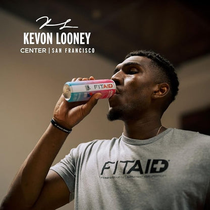 FITAID ENERGY, 200mg Natural Caffeine, Keto, Raspberry Hibiscus, Optimum Performance Formula: