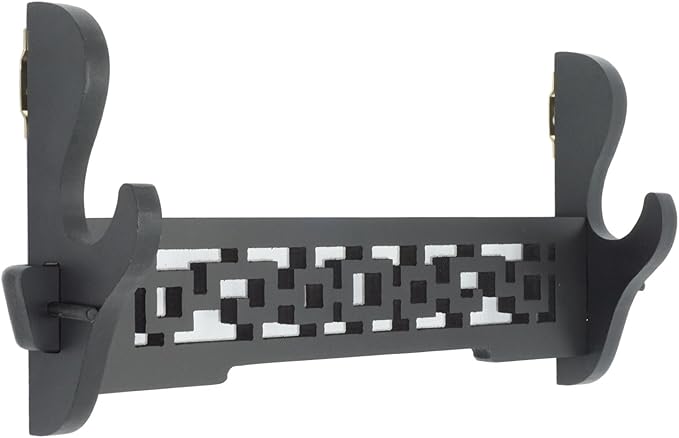 Eforlife Sword Holder Wall Mount Samurai Sword Katana Wakizashi Display Holder Stand Bracket Hanger