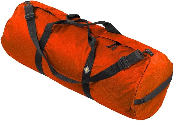 North Star Sports Foldable Duffle Bag for Travel, Gym & Outdoor Camping | Tough and Packable Sport