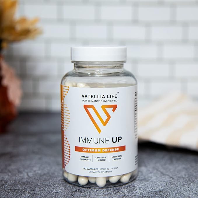 Immune Up High-Absorption Vitamin C, D3, A + Zinc | Immune Support | Improve Cellular Health |