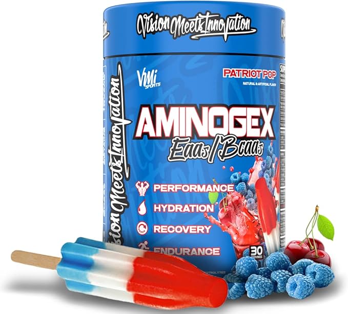 VMI Sports Aminogex Ultra | BCAA Powder | Amino Acids + Betaine and Glutamine | Amino Acid Post