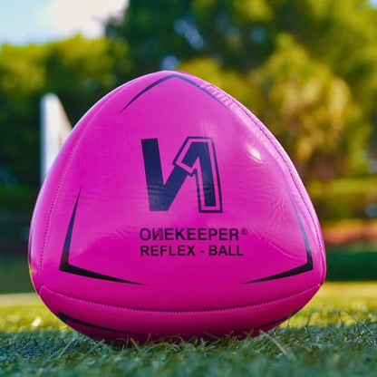 Soccer Reflex & Reaction Ball - White, Orange, Blue, Pink, and Fluo Yellow, Agility and