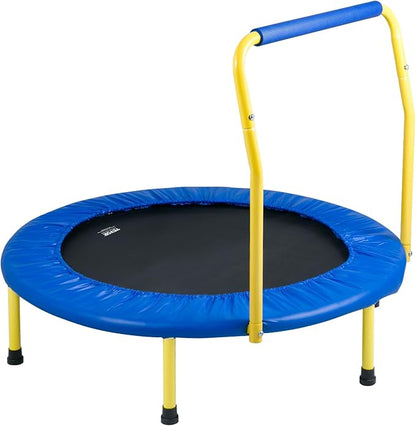VEVOR 3FT Trampoline 36" Indoor/Outdoor for Toddlers, Foldable Mini Baby With Foam Handle