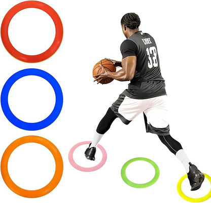 Colorful Anti Slip Safety Agile Ring Speed Ring 3 PCs Speed and Agility Training Equipment