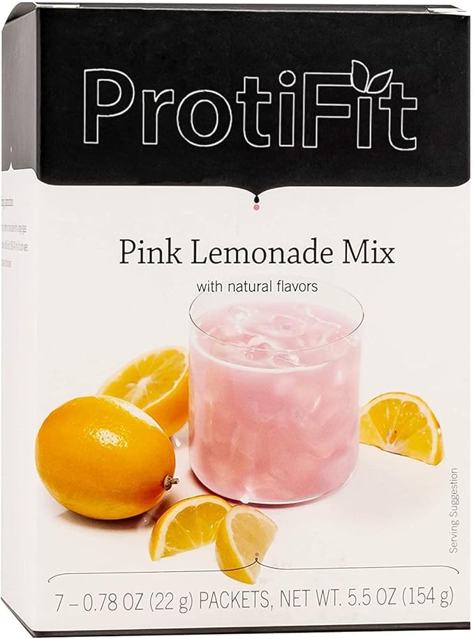 High Protein Fruit Flavored Powder Drink Mix, 15g Protein, Low Calorie, Sugar Free, Ideal Protein