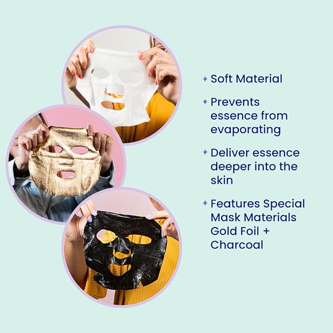 FACETORY K Beauty Face Mask Skin Care 50 COLLECTION Sheet Mask Set | Natural Premium Korean Face
