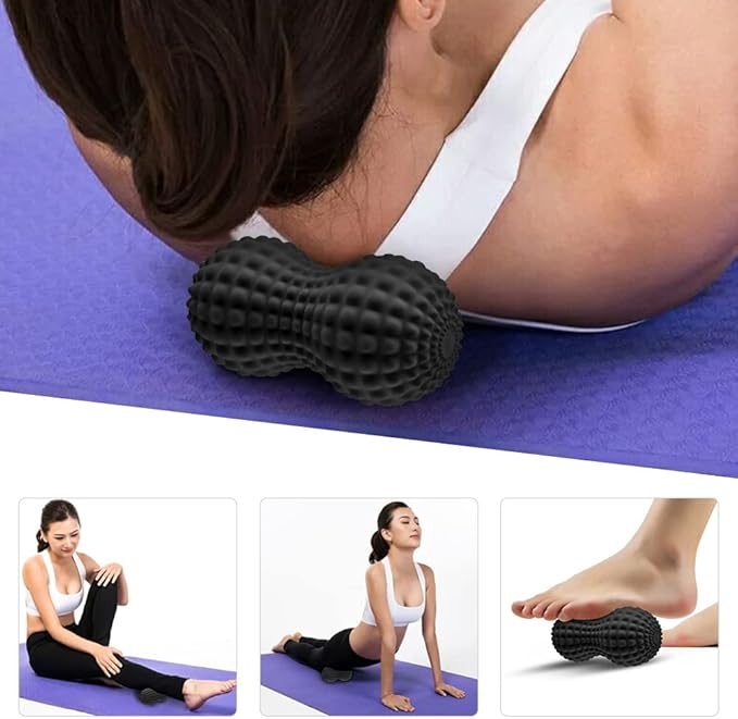 Kipika Back Roller Wheel,Back Stretcher,Back Cracker,Yoga Wheel, Foam Roller for Back Pain Relief