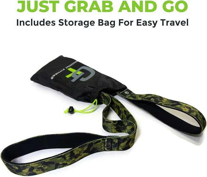 Gradient Fitness Stretching Strap for Physical Therapy, 12 Multi-Loop Stretch Strap 1.5" W x 8' L