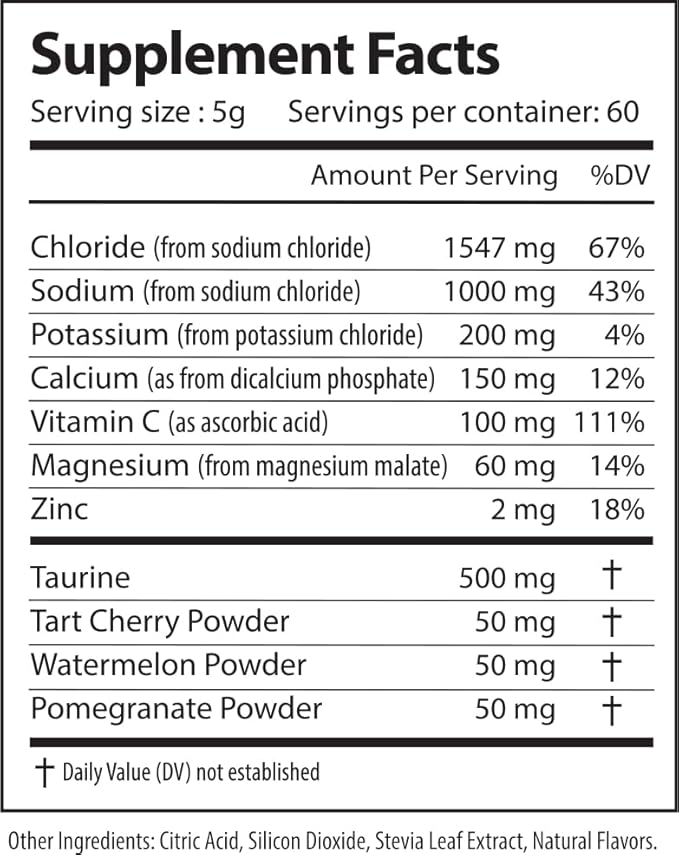 Lytes - Electrolyte Powder Daily Hydration Drink Mix - Sugar-Free, Zero Calorie Instant Formula