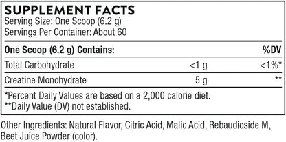 THORNE Creatine - Micronized Creatine Monohydrate Powder - Support for Muscles & Cognitive