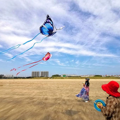 Mint's Colorful Life Butterfly Kite for Kids & Adults Easy to Fly, Large Single Line Kites with