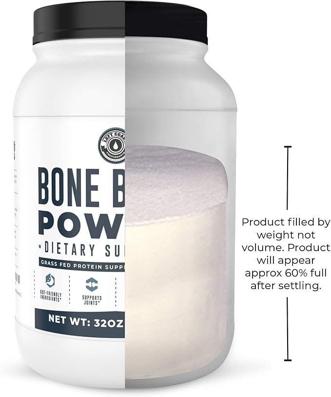 Bone Broth Protein Powder ??Pure Grass-Fed Beef Bone Broth, Unflavored with Natural Collagen