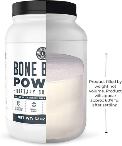 Bone Broth Protein Powder ??Pure Grass-Fed Beef Bone Broth, Unflavored with Natural Collagen
