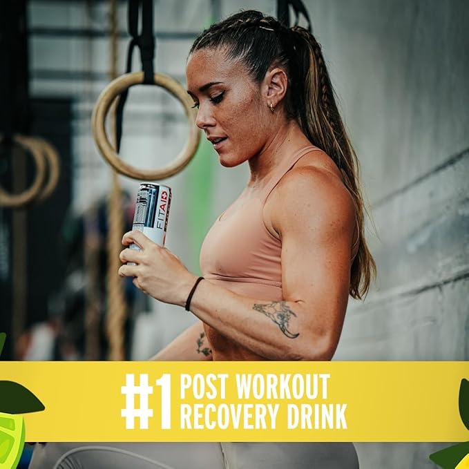FITAID Recovery Blend, BCAAs, Vitamin B6, B12, Glucosamine, Electrolytes, 100% Clean, Paleo