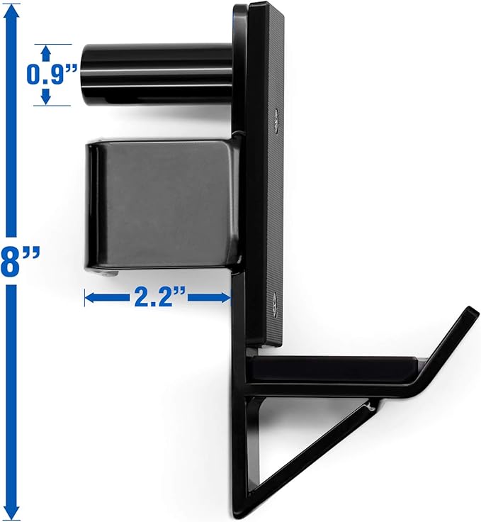 Yes4All Power Rack J-Hooks & Attachments ??Heavy Duty Barbell Holders Compatible with 2x2 & 3x3