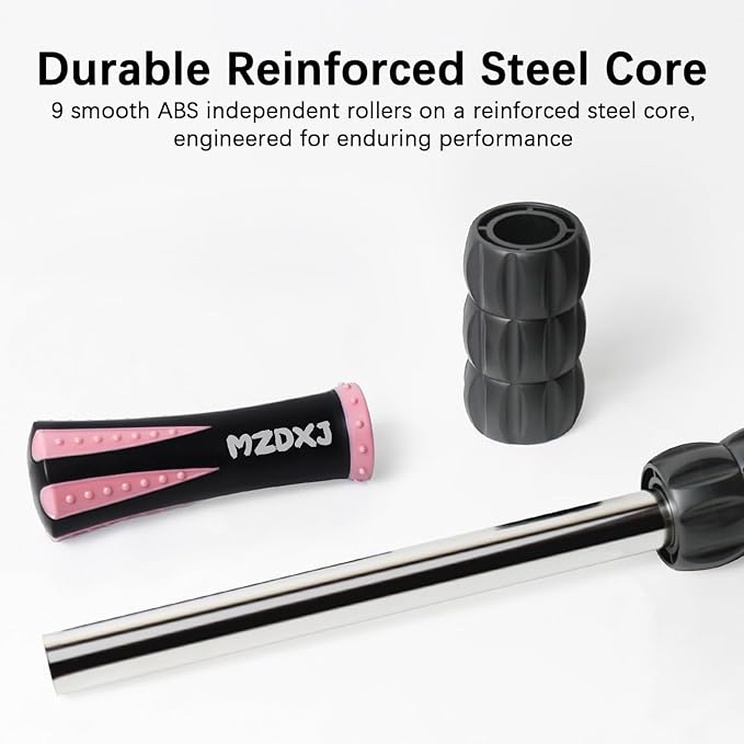 Muscle Roller Stick for Athletes - Deep Tissue Fascia Blaster & Roller Massager for Myofascial Pain