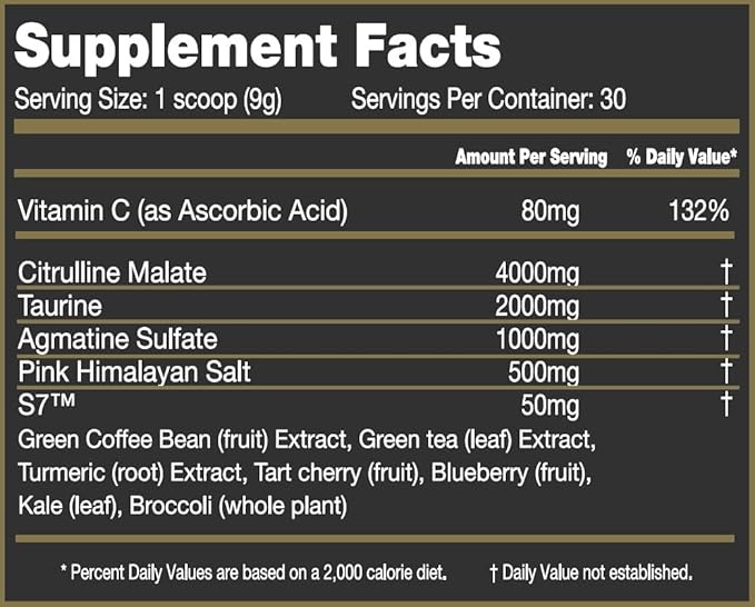 Crixus Pump Stimulant Free Nitric Oxide Pre-Workout Powder | Strength ??Performance | Great Taste