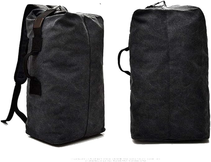 Large Capacity Travel Climbing Bag Tactical Military Duffel Bag Top Load Double Strap Canvas