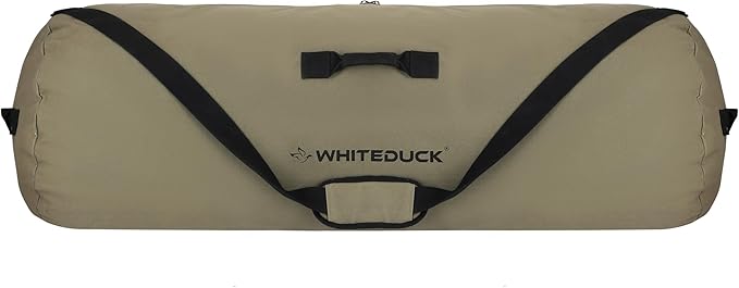 WHITEDUCK HOPLITE Heavy Duty Military Canvas Duffel Bag, Army Cargo Style, Foldable Tactical