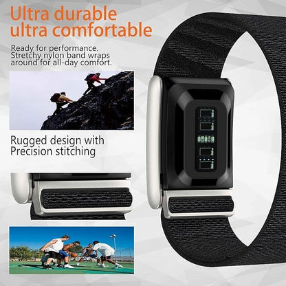 Nylon Soft Band Compatible with WHOOP 5.0, One, Peak, and Life | Adjustable, Durable & Secure Fit