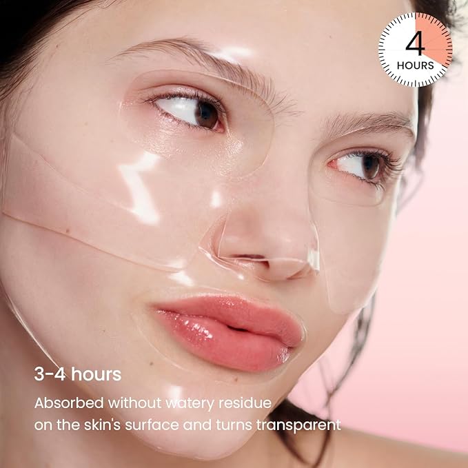 BIODANCE Bio-Collagen Real Deep Mask, Hydrating Overnight Hydrogel Mask, Pore Minimizing, Plumping