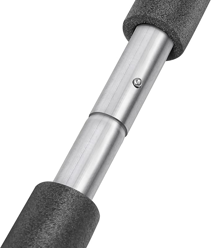 Zoomster Universal Trampoline Replacement Enclosure Poles with Clamp and Hardware (Fit for 8 Poles