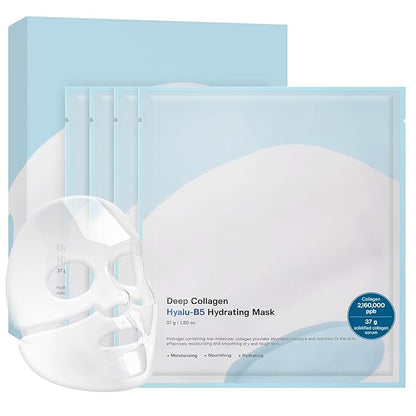 SUNGBOON EDITOR Deep Collagen Hyalu-B5 Overnight Mask 37gx4ea | Real Collagen Face Mask with